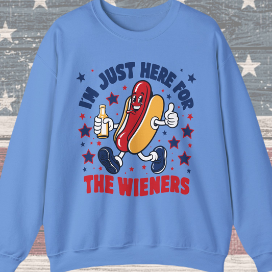 Just Here for the Wieners #2 Sweatshirt