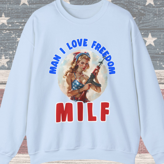 MILF - Man I Love Freedom #2 Sweatshirt