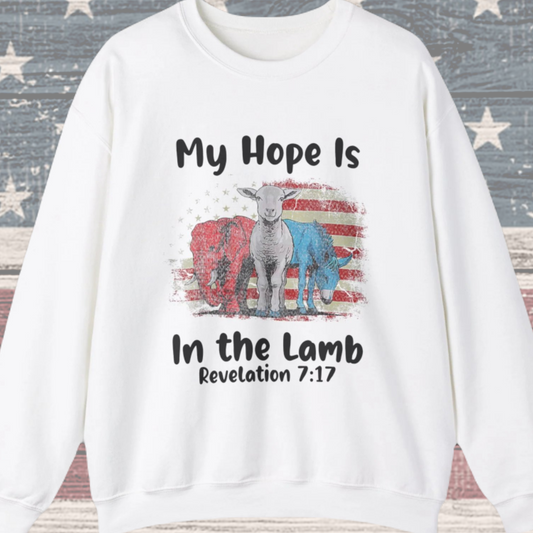 My Hope is in the Lamb Sweatshirt