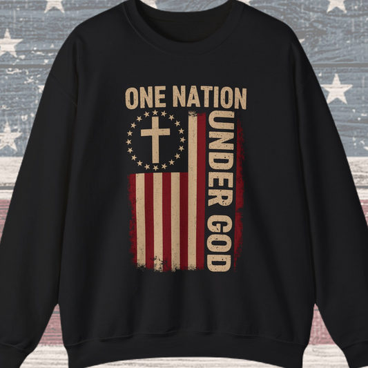 One Nation Under God #1 Sweatshirt
