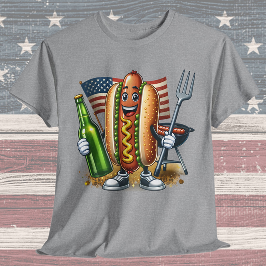 Hot dog and a Beer T-Shirt