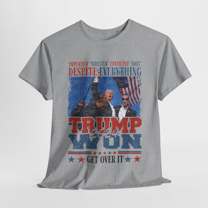Donald Trump - Trump Won 2024 Get Over It T-Shirt