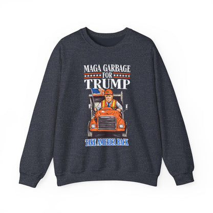 Donald Trump - MAGA Garbage Sweatshirt