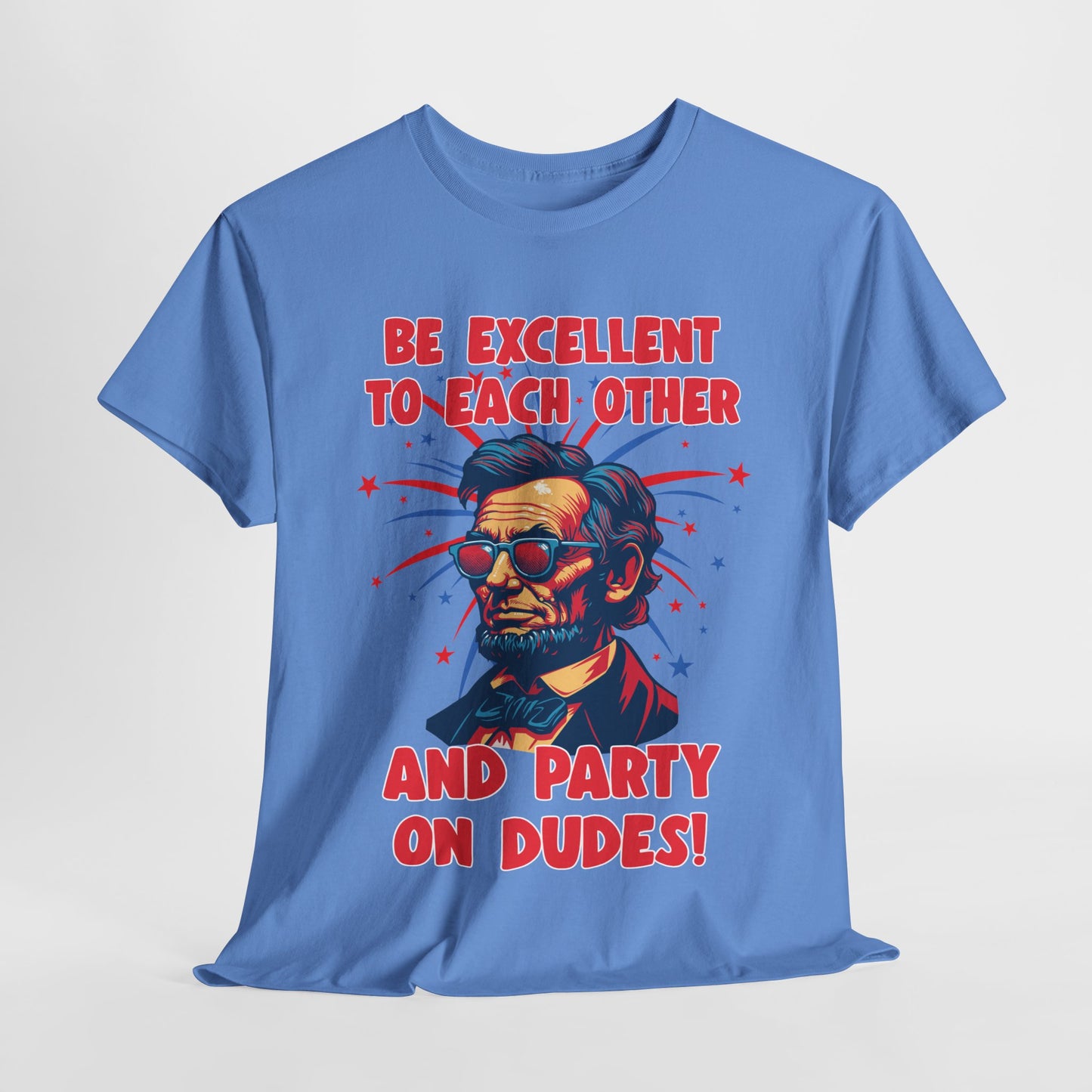 Abe Lincoln - Party on Dudes! T-Shirt
