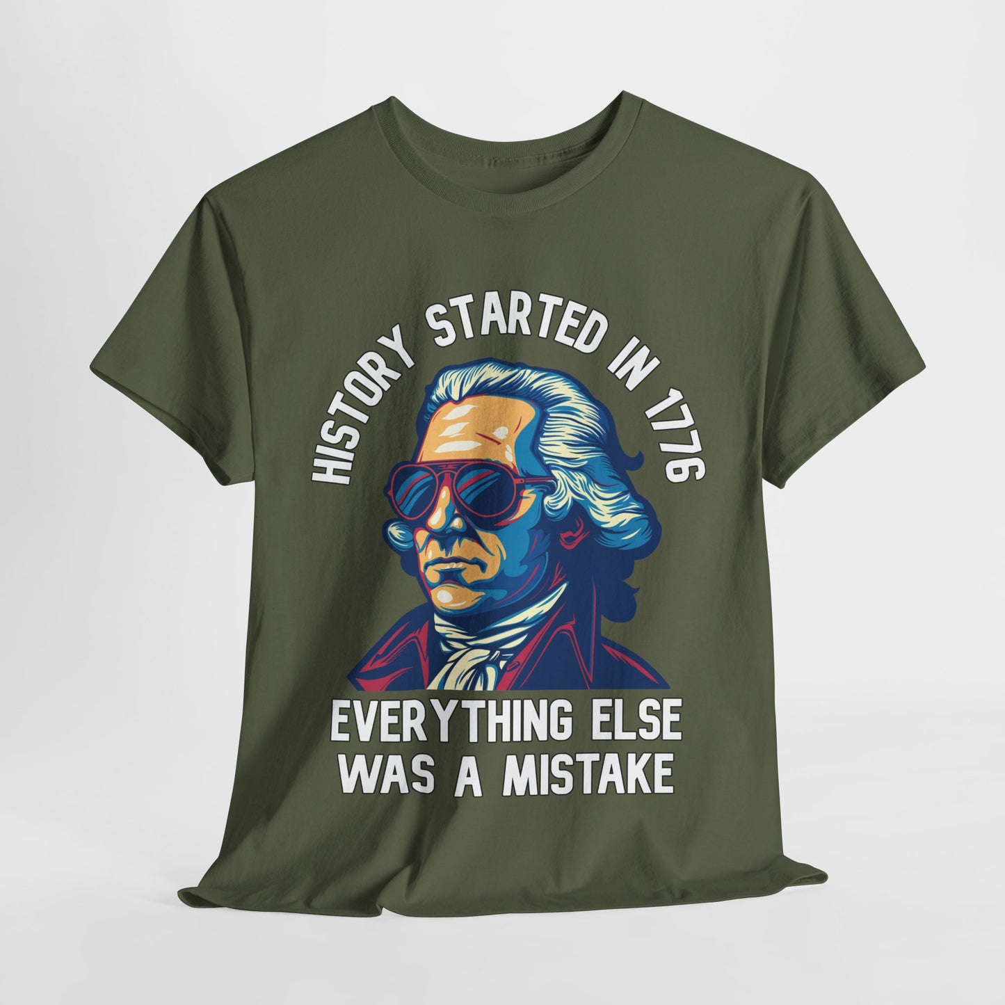 George Washington - History Started in 1776 T-Shirt