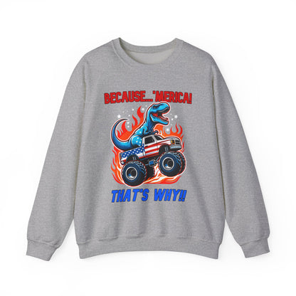 Because 'Merica! That's Why!! #1 Sweatshirt