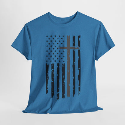 Thin Gray Line Cross - Corrections T-Shirt