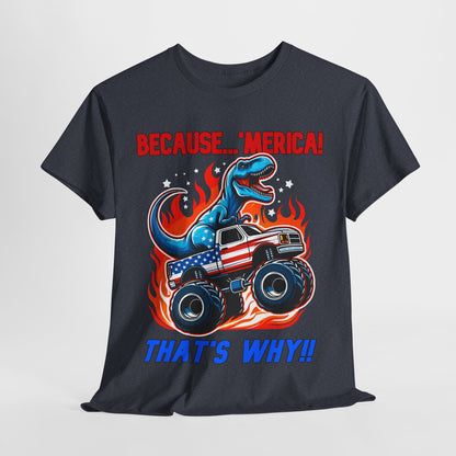 Because 'Merica! That's Why!! #1 T-Shirt