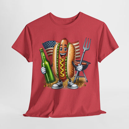 Hot dog and a Beer T-Shirt
