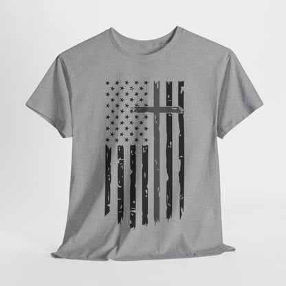 Thin Gray Line Cross - Corrections T-Shirt