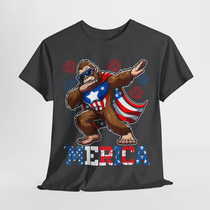 'Merica! Dabbin' Bigfoot T-Shirt