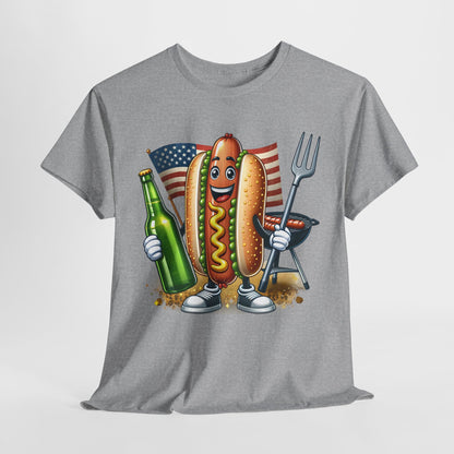 Hot dog and a Beer T-Shirt
