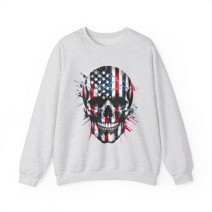 USA Flag Skull #1 Sweatshirt