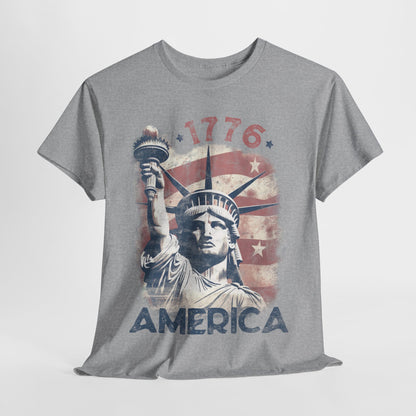 Statue of Liberty - 1776 America T-Shirt