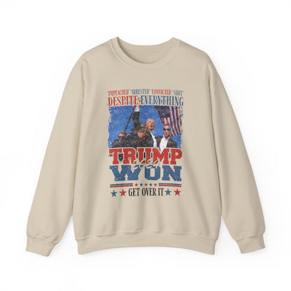 Donald Trump - Trump Won 2024 Get Over It Sweatshirt