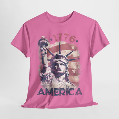 Statue of Liberty - 1776 America T-Shirt