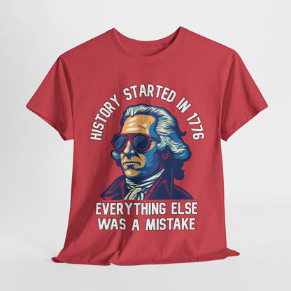 George Washington - History Started in 1776 T-Shirt