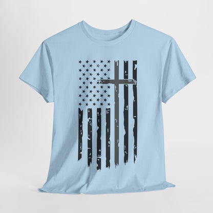 Thin Gray Line Cross - Corrections T-Shirt