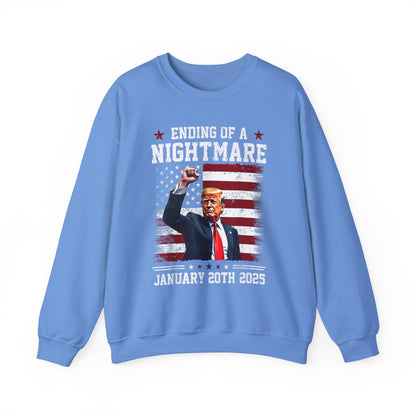 Donald Trump - Jan 20th Ending of a Nightmare Sweatshirt