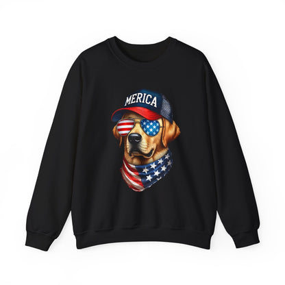 4th of July 'Merica Dog Sweatshirt