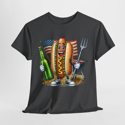 Hot dog and a Beer T-Shirt