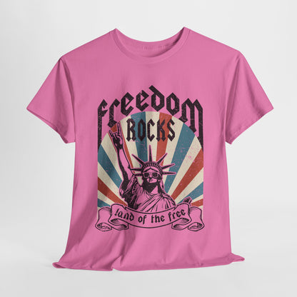 Statue of Liberty - Freedom Rocks T-Shirt
