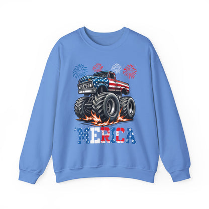'Merica! Monster Truck Sweatshirt
