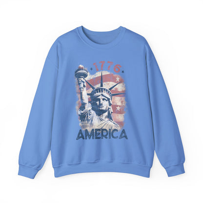 Statue of Liberty - 1776 America Sweatshirt