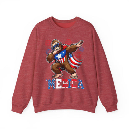 'Merica! Dabbin' Bigfoot Sweatshirt