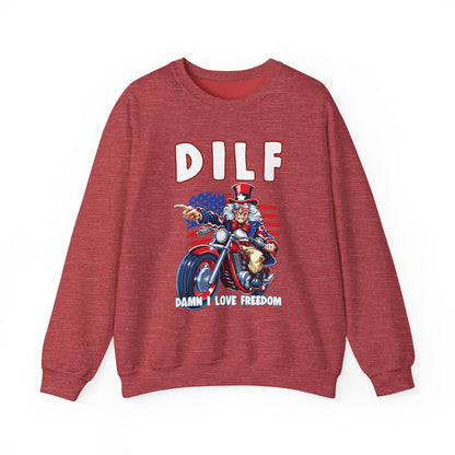 DILF - Damn I Love Freedom #2 Sweatshirt