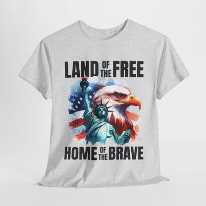Land of the Free Home of the Brave T-Shirt