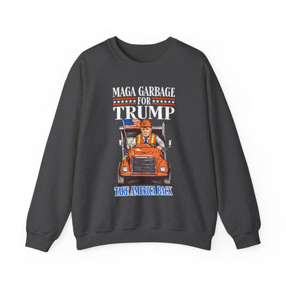 Donald Trump - MAGA Garbage Sweatshirt