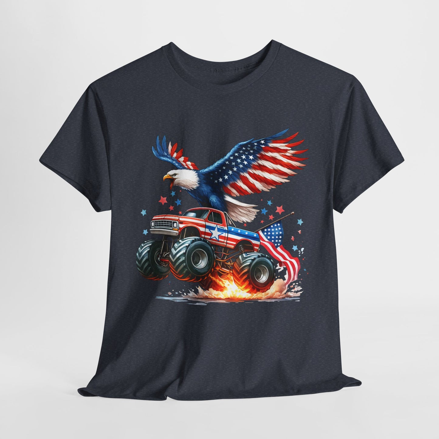Eagle on a Monster Truck T-Shirt