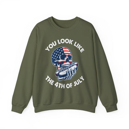 You Look Like the 4th of July #4 Sweatshirt