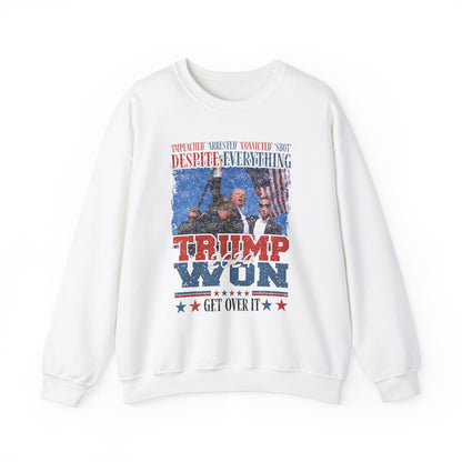 Donald Trump - Trump Won 2024 Get Over It Sweatshirt