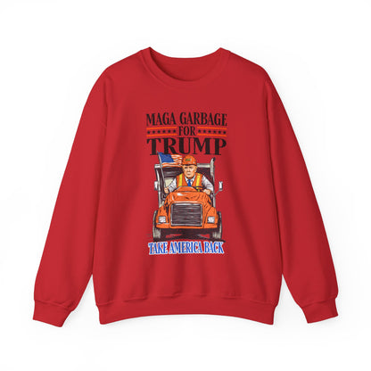 Donald Trump - MAGA Garbage Sweatshirt