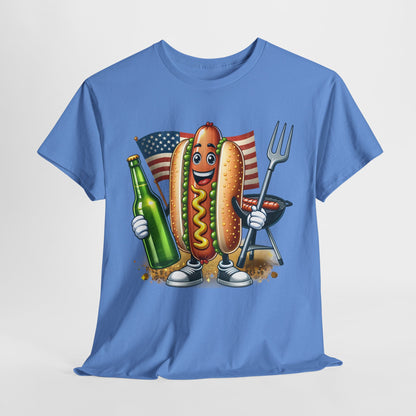 Hot dog and a Beer T-Shirt