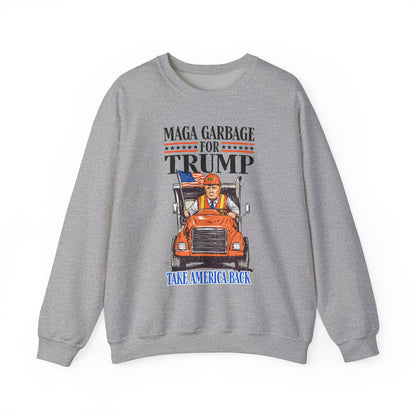 Donald Trump - MAGA Garbage Sweatshirt