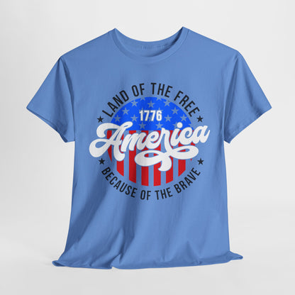 Land of the Free Because of the Brave #2 T-Shirt