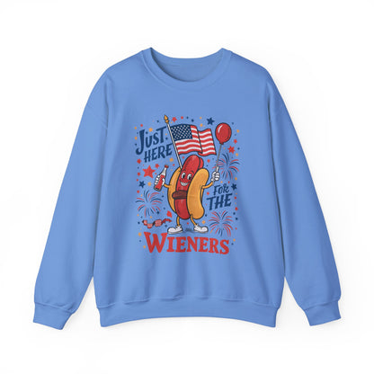 Just Here for the Wieners #1 Sweatshirt