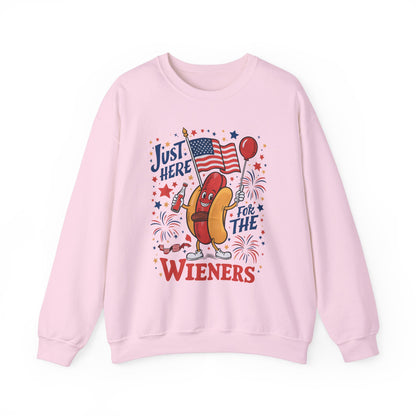 Just Here for the Wieners #1 Sweatshirt