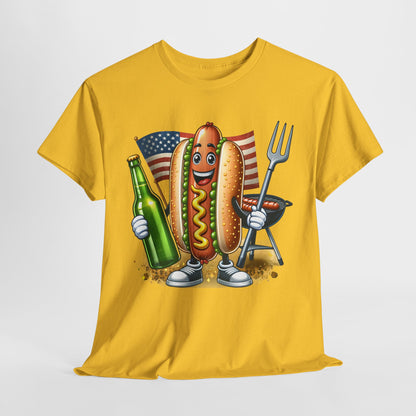 Hot dog and a Beer T-Shirt