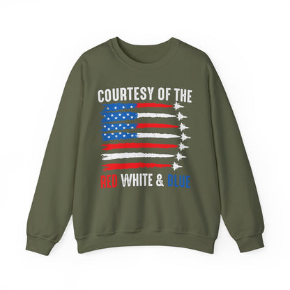 Courtesy of the Red, White & Blue Sweatshirt
