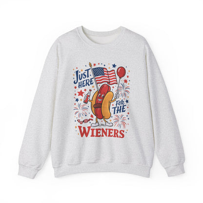 Just Here for the Wieners #1 Sweatshirt
