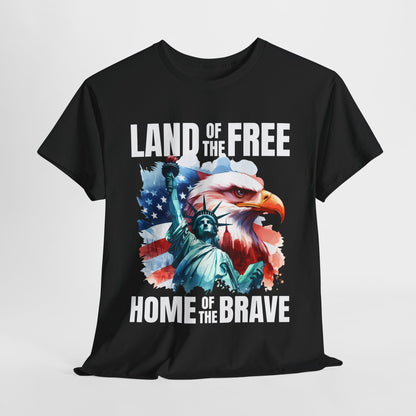 Land of the Free Home of the Brave T-Shirt