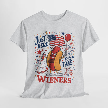 Just Here for the Wieners #1 T-Shirt