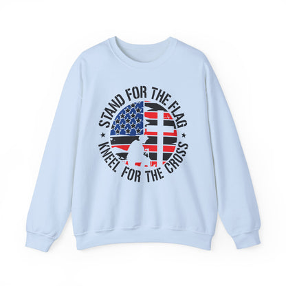 Stand for the Flag Kneel for the Cross Sweatshirt