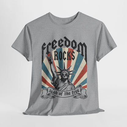 Statue of Liberty - Freedom Rocks T-Shirt