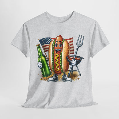 Hot dog and a Beer T-Shirt