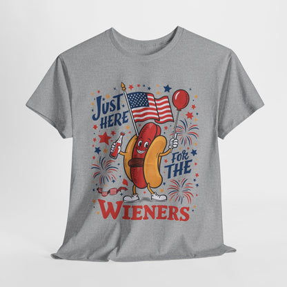 Just Here for the Wieners #1 T-Shirt